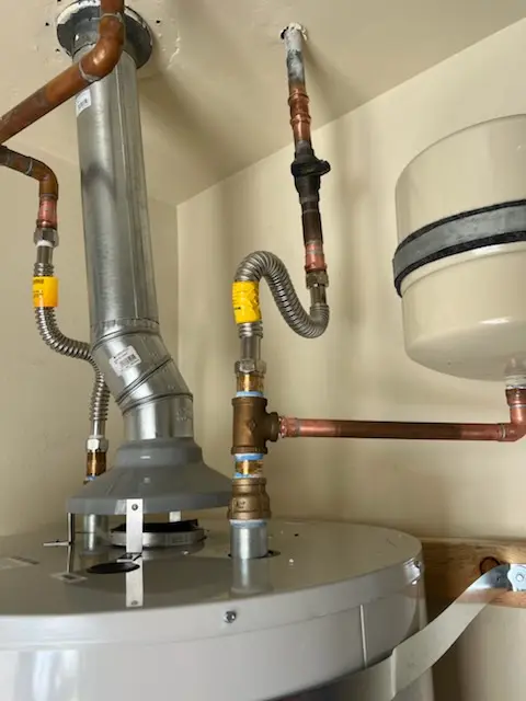 Water heater installation and plumbing repair in Cedar Creek